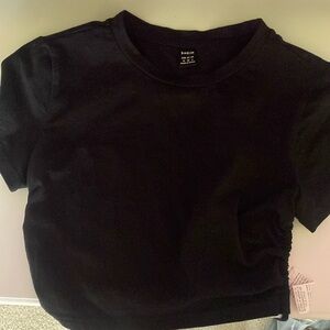 SHEIN backless crop top